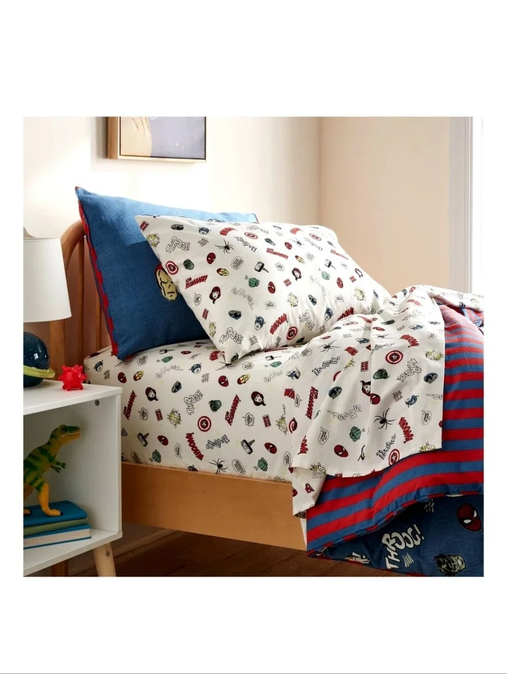 Marvel Icons Kids' Sheet Set - The Marvel Collection by Pillowfort™